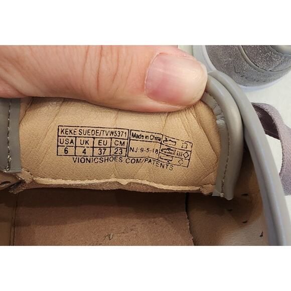 Vionic Gray Women's Sneakers - Picture 9 of 9